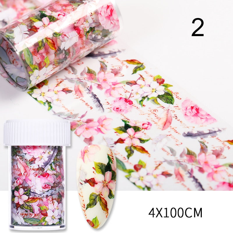 1 Roll Pink Gold Sliver Nail Foils Sparkly Sky Glitter Nail Art Transfer Stickers Slider Paper Nail Art Manicures Decoration New 0 DailyAlertDeals 15  