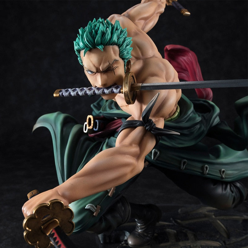 New 1PCS Anime One Piece 16CM PVC Fugure Models Roronoa Zoro Action Figure New world Roronoa Zoro Collectible Toys Kids Gifts Zoro Action Figure Toy DailyAlertDeals   