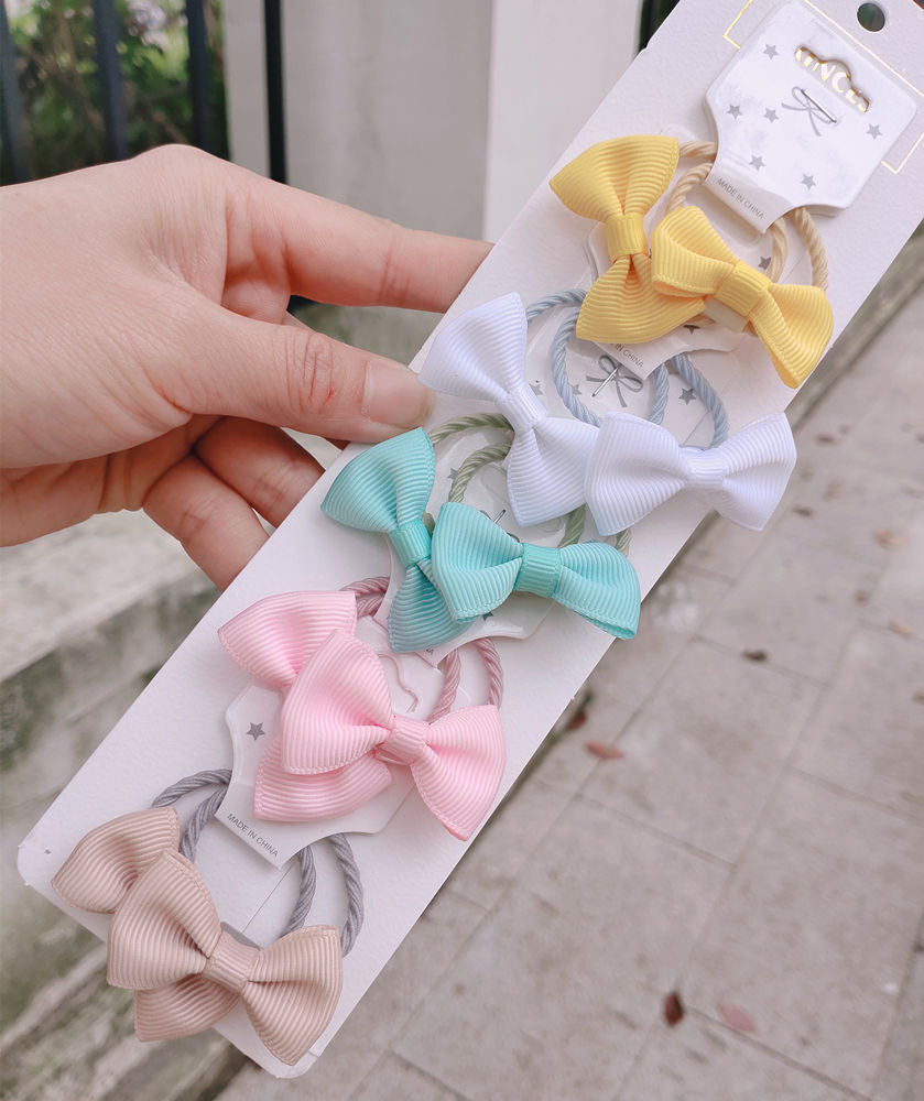 New Cute Rope Children Baby Elastic Hair Rubber Bands Accessories for Kids Girl Headband Tie Ring Headwear Scrunchie Baby Elastic Hair Rubber Bands DailyAlertDeals 53  