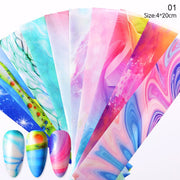 Nail Foils Marble Series Nail Transfer Foils Decorations DIY idea nail Art Transfer Sticker Decals Nail Accessories Nail Sticker DailyAlertDeals 50214-1  