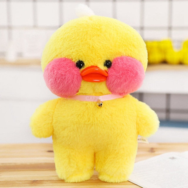 30cm Kawaii Plush LaLafanfan Cafe Duck Anime Toy Stuffed Soft Kawaii Duck Doll Animal Pillow Birthday Gift for Kids Children doll for girls DailyAlertDeals 001-duck-h luo-30  