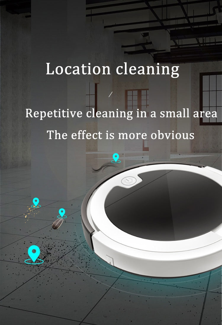 2800Pa Robot Vacuum Cleaner Smart Remote Control Wireless  Auto Cleaning Machine Floor Dry Wet Sweeping Vacuum Cleaner For Home 0 DailyAlertDeals   