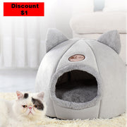 New Deep Sleep Comfort In Winter Cat Bed Iittle Mat Basket Small Dog House Products Pets Tent Cozy Cave Nest Indoor Cama Gato 0 DailyAlertDeals   