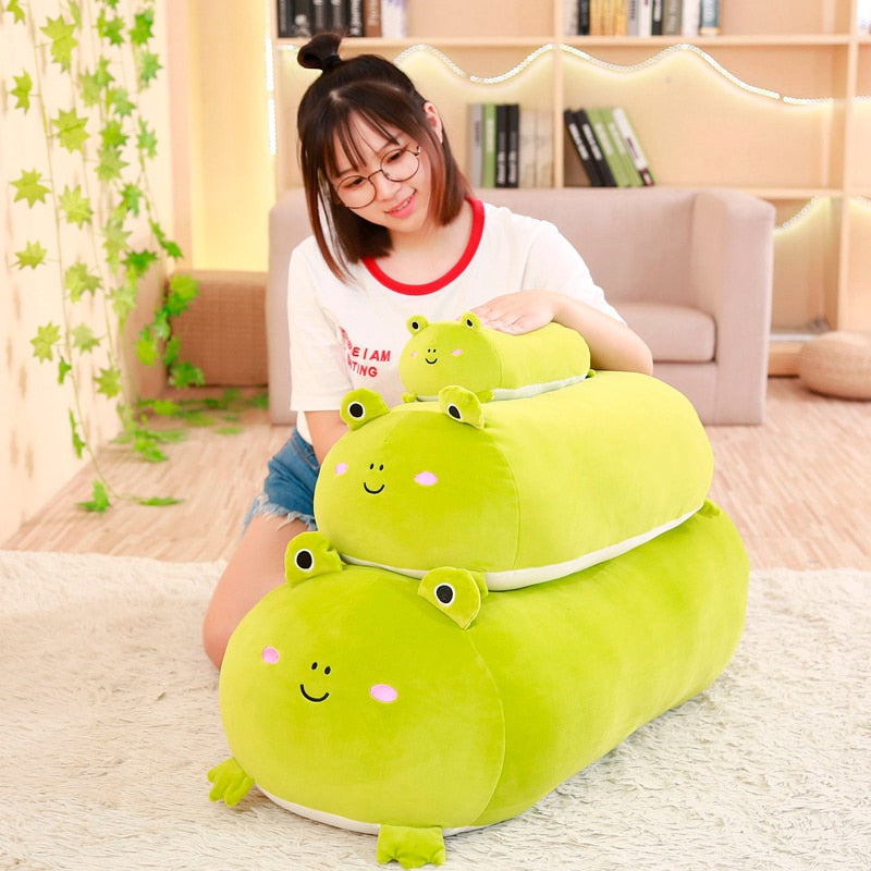 18-28CM Soft Animal Cartoon Pillow Cushion Cute Fat Dog Cat Totoro Penguin Pig Frog Plush Toy Stuffed Lovely kids Birthyday Gift 0 DailyAlertDeals   