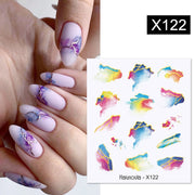 Harunouta Valentine's Day Love Heart Pattern Water Decals Stickers Christmas Snowflakes Design Slider For Nails Art Decoration 0 DailyAlertDeals X122  