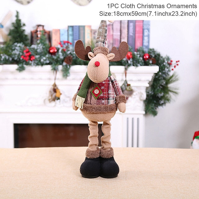 Christmas Doll Ornaments Merry Christmas Decorations For Home Table Decor Xmas Gift 2022 Navidad Happy New Year Decor 2023 Noel Christmas elf doll DailyAlertDeals Xmas doll 6 China 