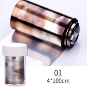 Nail Foils Marble Series Nail Transfer Foils Decorations DIY idea nail Art Transfer Sticker Decals Nail Accessories Nail Sticker DailyAlertDeals mirror 1  