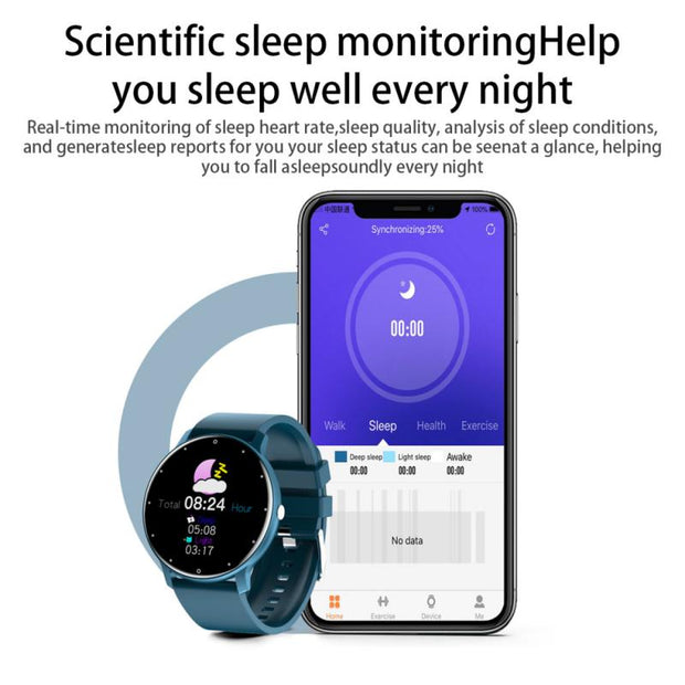 ZL02 Smart Watches Plus Heart Rate Watch Smart Wristband Sports Watches Smart Band Waterproof Smartwatch Android Smart Watch Men 0 DailyAlertDeals   
