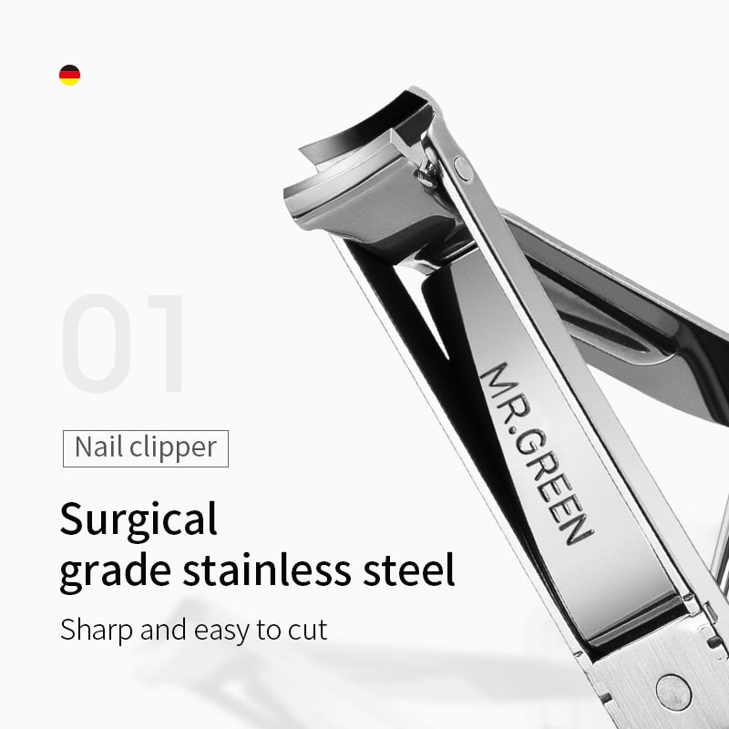MR.GREEN Multifunctional Nail Clipper Stainless Steel Six Functions Nail Files Bottle Opener Small Knife Scissors Nail Cutter 0 DailyAlertDeals   