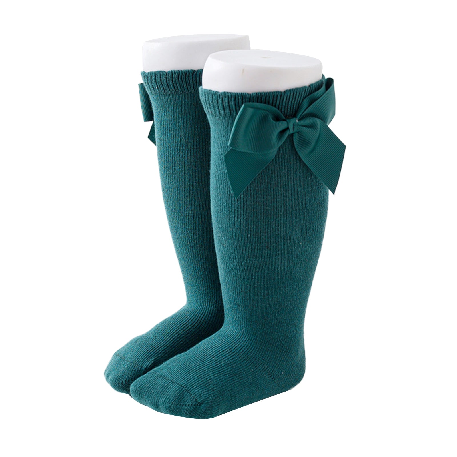 Lioraitiin New Solid Color Soft Cotton Baby Socks Cute Bows Princess Baby Girl Socks Bowknot Infant Toddler Girls Floor Socks Baby Socks DailyAlertDeals D 3-5T China