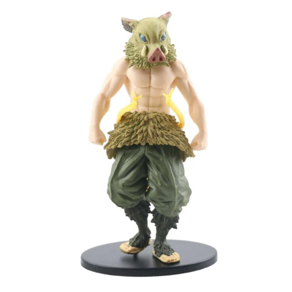 Anime Demon Slayer Figure Kamado Tanjirou Nezuko Action Figures PVC Model Toys Zenitsu Figurine Inosuke Kimetsu No Yaiba Figura Demon Slayer Figure DailyAlertDeals Inosuke No Box  