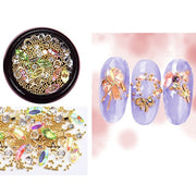 3D Nail Rhinestones Rose Jewelry Diverse DIY Gems Charming Mix Crystal Nail Art Decorations Gel Glitter Charms Nail Accessories Nail Rhinestones Rose Jewelry DailyAlertDeals H1  