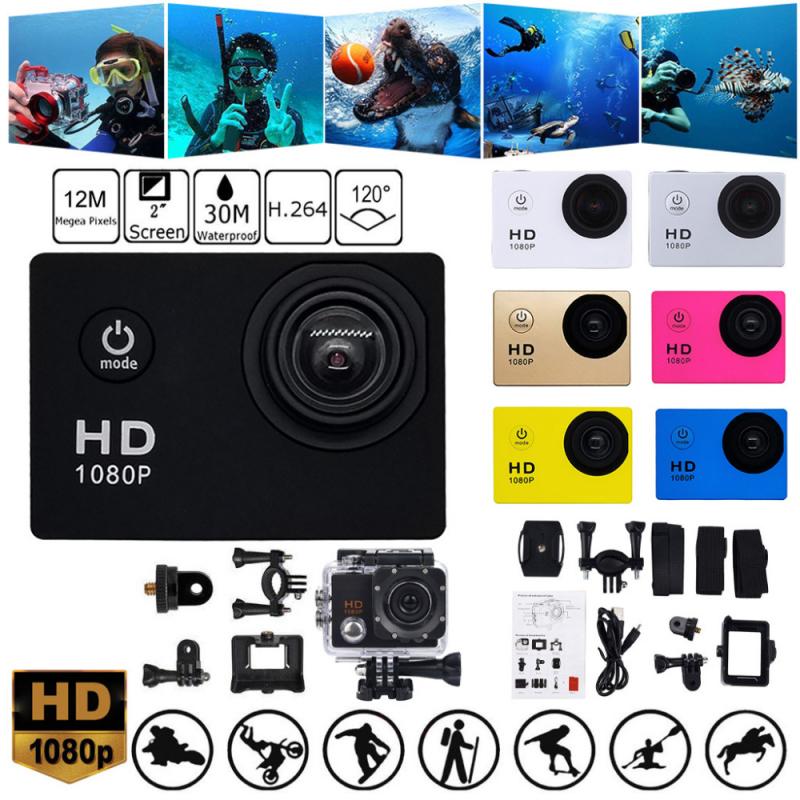 2021 Full HD 1080P Waterproof Camera 1.5 Inch Camcorder Sports DV Go Car Cam Pro Mini Sports DV Camcorder With Cam Accessories 0 DailyAlertDeals   