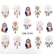 Nail Sticker Wolf Stickers Sliders For Nails Summer Full Nail Design Decorations Water Decals Animal Transfer Children's Slider nail art DailyAlertDeals YZW-3104  