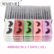 Wholesale Mink Eyelashes 10/30/50/100pcs 3d Mink Lashes Natural false Eyelashes messy fake Eyelashes Makeup False Lashes In Bulk 0 DailyAlertDeals   