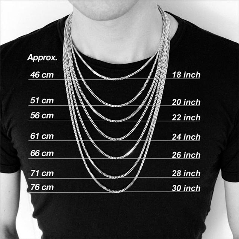 Vnox Cuban Chain Necklace for Men Women, Basic Punk Stainless Steel Curb Link Chain Chokers,Vintage Gold Tone Solid Metal Collar 0 DailyAlertDeals   