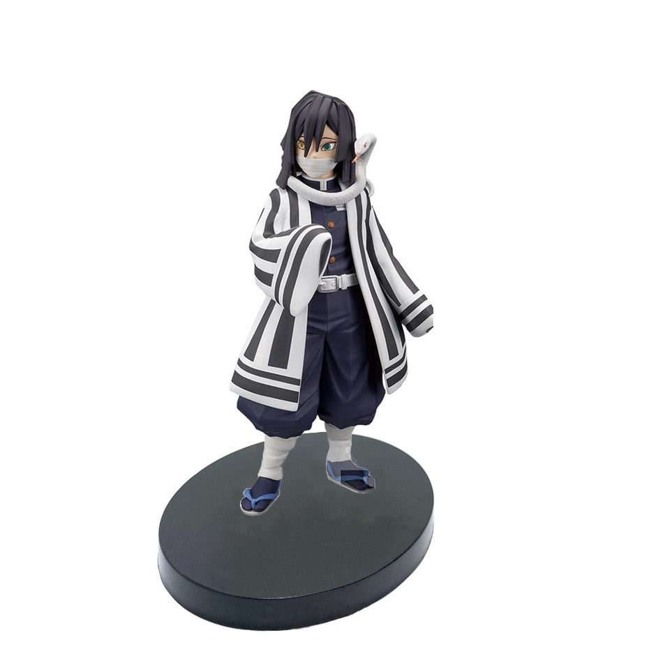 Anime Demon Slayer Figure Kamado Tanjirou Nezuko Action Figures PVC Model Toys Zenitsu Figurine Inosuke Kimetsu No Yaiba Figura Demon Slayer Figure DailyAlertDeals Iguro Obanai No Box  