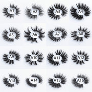 5/8 Pairs Faux Mink Eyelashes Soft Fluffy Natural False Eyelashes 3D Thick Dramatic Makeup Eyelashes Reusable Handmade Lashes  DailyAlertDeals   
