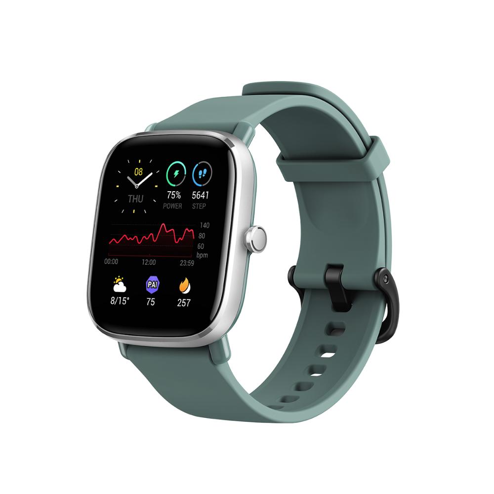 Global Version Amazfit GTS 2 Mini GPS Smartwatch AMOLED Display 70 Sports Modes Sleep Monitoring SmartWatch For Android For iOS 0 DailyAlertDeals Sage Green China GTS 2 Mini
