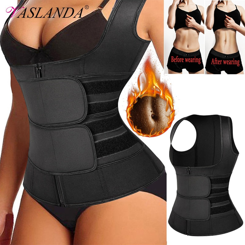 Women Waist Trainer Vest Corset Sauna Sweat Workout Corset Tops Slimming Body Shaper Tops Weight Loss Shapewear Women Waist Trainer DailyAlertDeals   