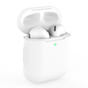 Silicone Earphone Cases For Airpods 1/2, Airpods Case Headphones Case Protective Case For Apple Airpods 1/2 Airpods Covers Silicone Earphone Cases For Airpods DailyAlertDeals transparent  