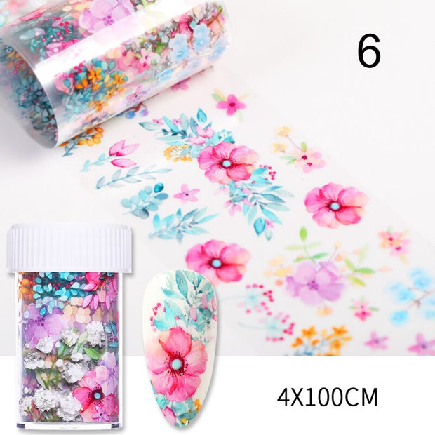 Nail Foils Marble Series Nail Transfer Foils Decorations DIY idea nail Art Transfer Sticker Decals Nail Accessories Nail Sticker DailyAlertDeals 48256-6  