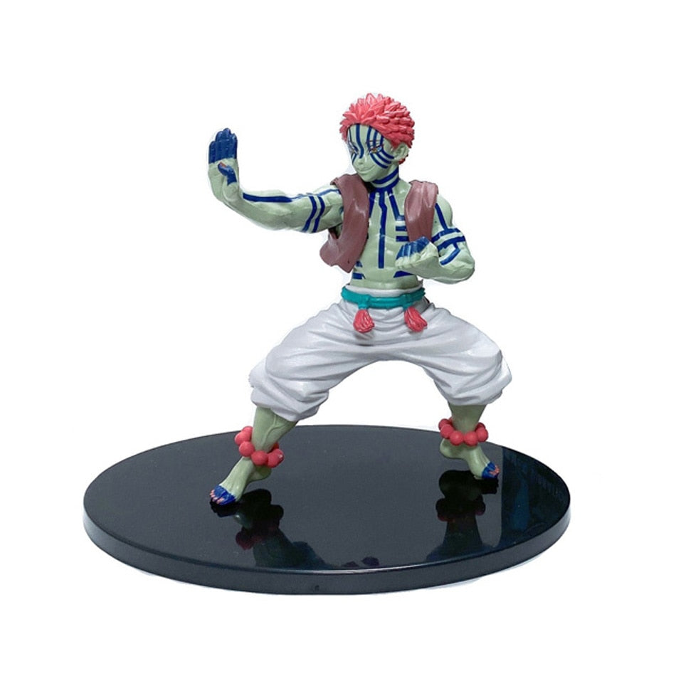 Anime Demon Slayer Figure Kamado Tanjirou Nezuko Action Figures PVC Model Toys Zenitsu Figurine Inosuke Kimetsu No Yaiba Figura Demon Slayer Figure DailyAlertDeals Akaza No Box  