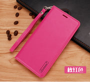 Fashion Card Holder for Samsung S22 Phone Case S20 + Flip S23 + Leather Case S21ultra Shatter-resistant S20fe Protective Case S10 + Wallet Note9 New S21 Case A53 All Inclusive 2 Fashion Card Holder for Samsung Phone Case DailyAlertDeals Samsung note10 + Rose red (with bracelet lanyard) 