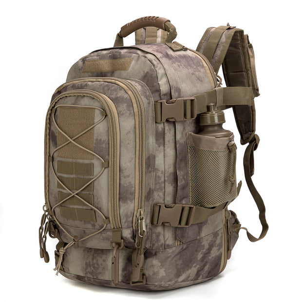 60L Men Military Tactical Backpack Molle Army Hiking Climbing Bag Outdoor Waterproof Sports Travel Bags Camping Hunting Rucksack 0 DailyAlertDeals Light Brown Atacs China 