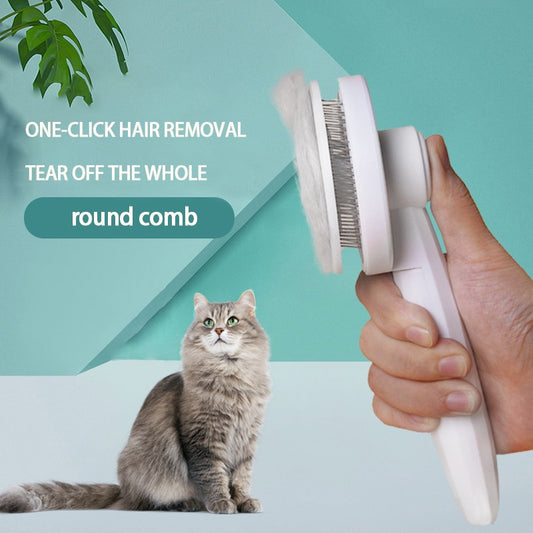 Cat Comb Hair Removal Pet Magic Comb Long and Short Cat Puppet Hair Loss Cat and Dog Universal Needle Comb Cat Comb Hair Removal for Pet DailyAlertDeals Default Title  