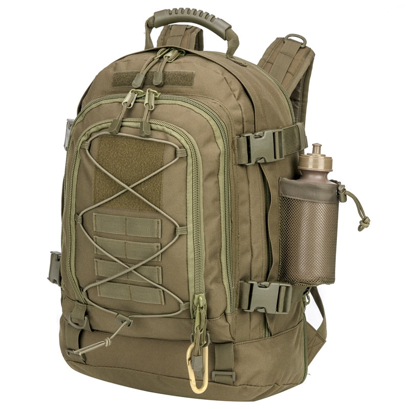 60L Men Military Tactical Backpack Molle Army Hiking Climbing Bag Outdoor Waterproof Sports Travel Bags Camping Hunting Rucksack 0 DailyAlertDeals Army Green China 