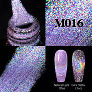 UR SUGAR Sparkling Gel Nail Polish Reflective Glitter Nail Gel Semi Permanent Nail Art Varnish For Manicures Need Base Top Coat 0 DailyAlertDeals Reflective Cat M016  