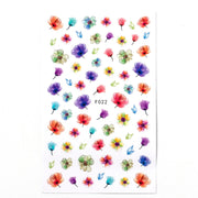 1Pcs Water Nail Decal and Sticker Flower Leaf Tree Green Simple Summer DIY Slider for Manicure Nail Art Watermark Manicure Decor Nail Sticker DailyAlertDeals HB919  