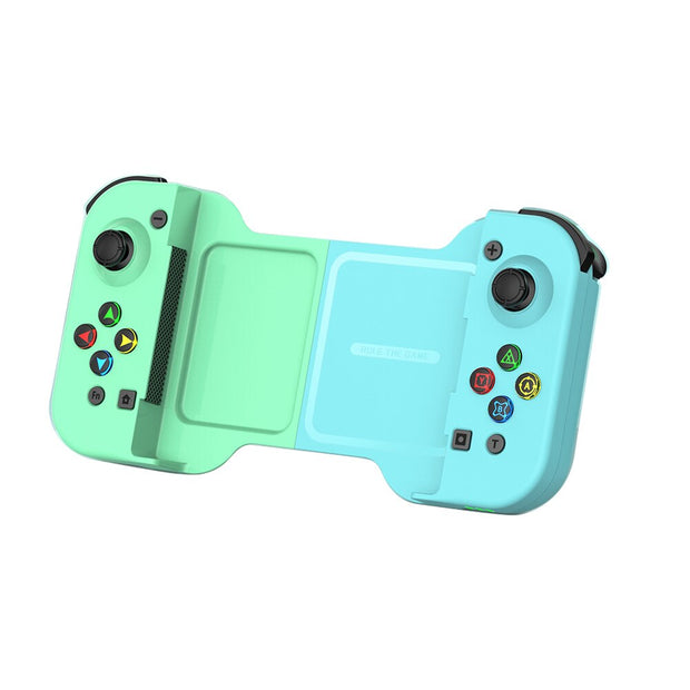 Bluetooth Game Controller 6-axis Gyroscope Cellphone Gamepad Dual Vibration Motor for NS Switch for PS4 for PUBG Mobile Game 0 DailyAlertDeals Green China 
