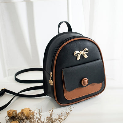 Fashion New Korean Style Mini Backpack Small Backless Bag Multi-Functional Girl Small Backpack 0 DailyAlertDeals   