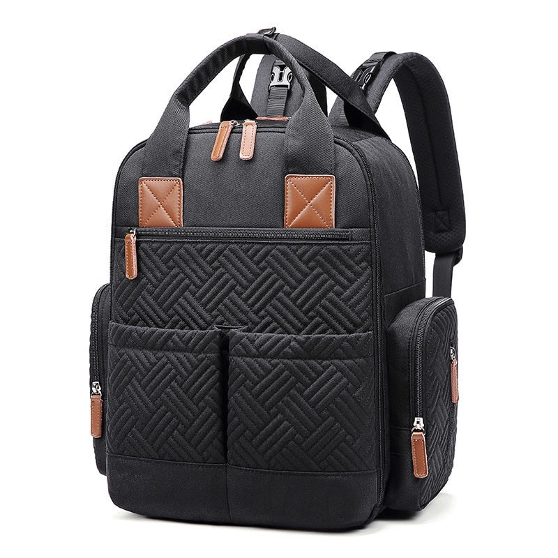 Diaper Bag Backpack Stroller Baby Bags for Mom Nappy Bag Mommy Maternity Packages Maternity Packs Supplies for Pregnant Women Diaper Bag Backpack DailyAlertDeals Black No pad United States 