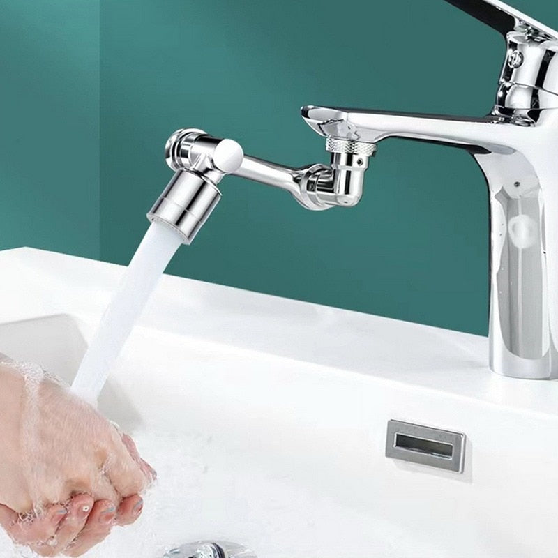 1440° Universal Rotation Faucet Sprayer Head For Extension Faucets Aerator Bubbler Nozzle Kitchen Tap Washbasin Robot Arm Brass Faucets for Kitchen DailyAlertDeals   