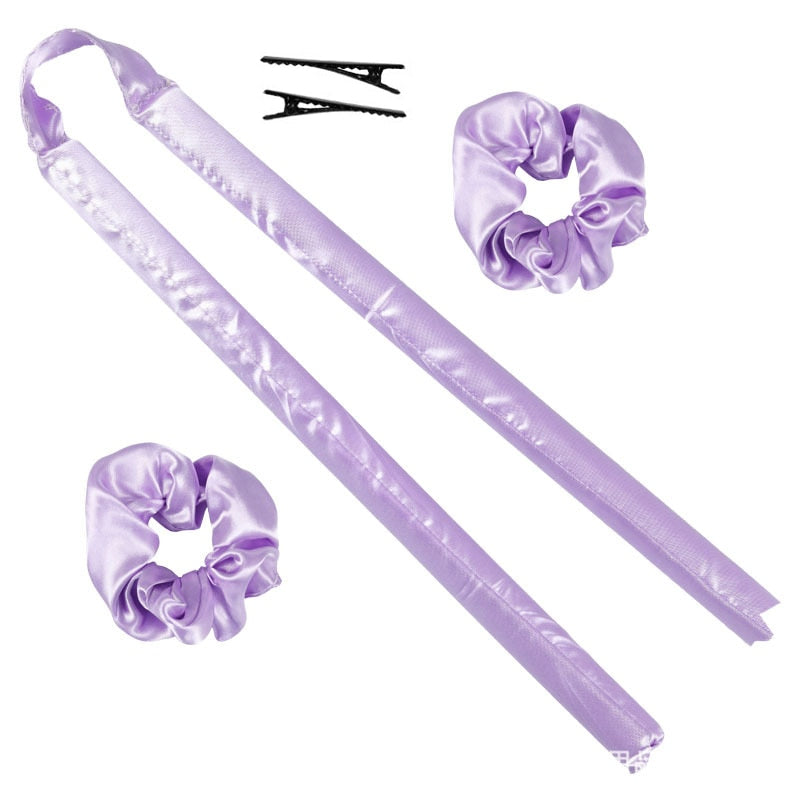 Heatless Curling Rod Headband Lazy Curler Headband Make Hair Soft And Shiny Hair Curler Hairdressing Tools Heatless Hair Curls 0 DailyAlertDeals Purple  