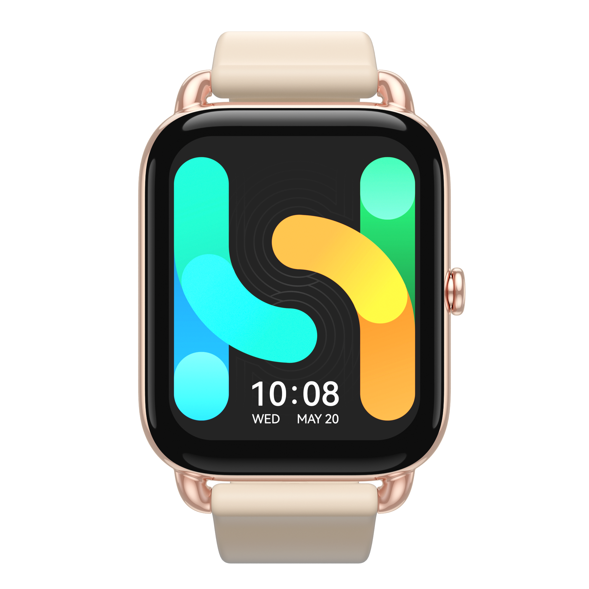 HAYLOU RS4 Plus Smartwatch 1.78 AMOLED Display 105 Sports Modes 10-day Battery Life Smart Watch  for Men Smart Watch for Women smart watch DailyAlertDeals Gold OrdinaryStrap  