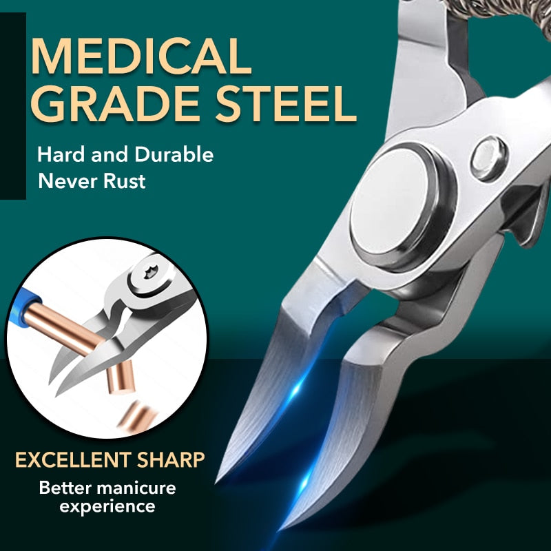 Toe Nail Clippers Nail Correction Thick Nail Ingrown Toenails Nippers Dead Skin Nail Art Pedicure Care Plier Cutter Scissor Tool Nail Clippers DailyAlertDeals   