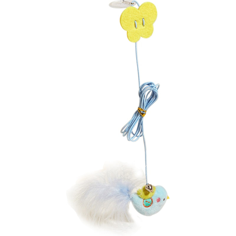 Interactive Hanging Cat Toy Simulation Cat Toy Funny Self-hey Interactive Toy for Kitten Playing Teaser Wand Toy Cat Supplies Hanging Cat Toy DailyAlertDeals s 20 CN 