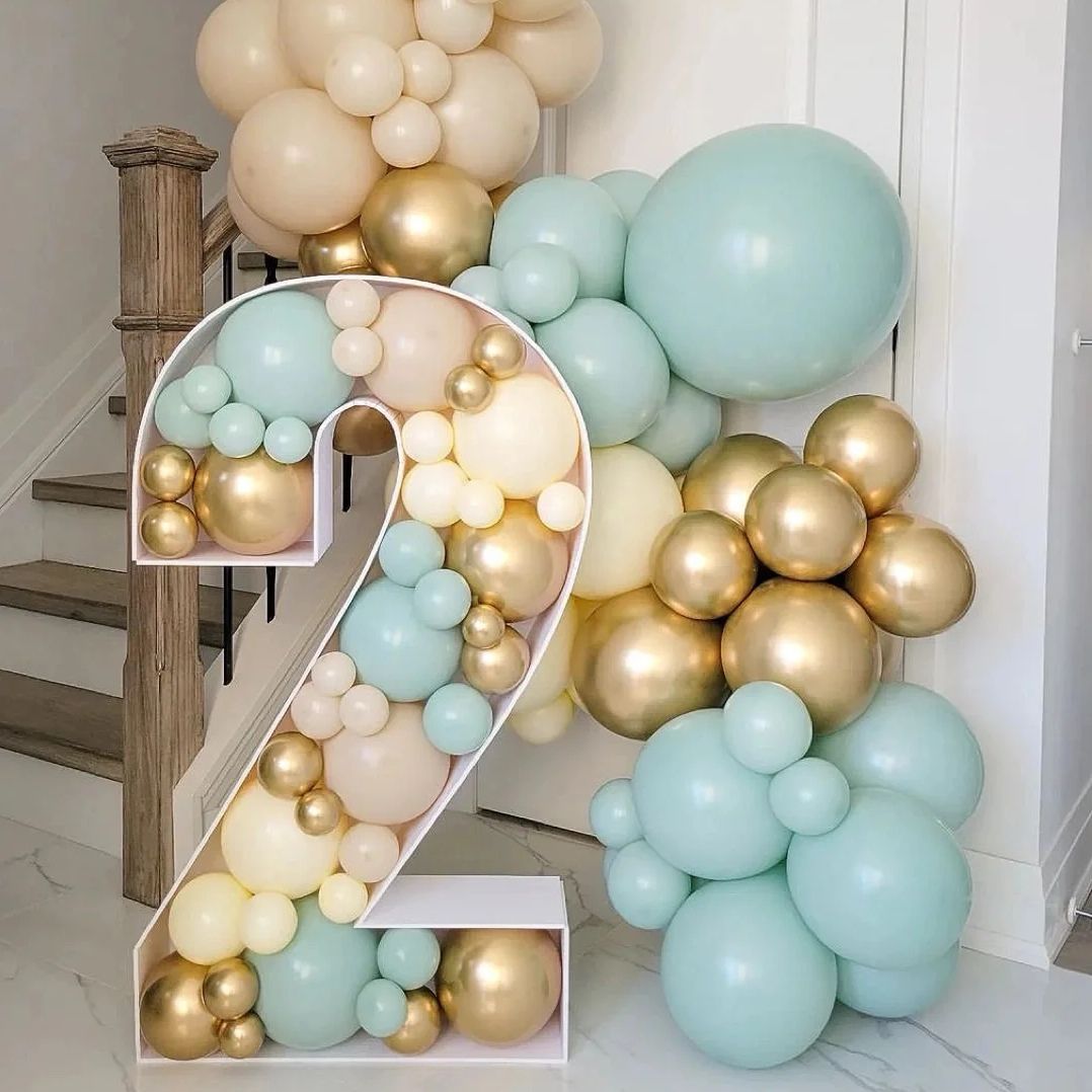 73/93cm Giant Birthday Figure 0-9 Balloon Filling Box 1st 18th Birthday Decor Number 30 40 50 Balloon Frame Anniversary Decor 0 DailyAlertDeals   
