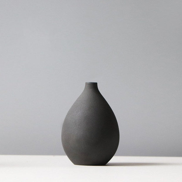 Handmade Matte Ceramic Vase | Morandi Modern Vase | Decorative Flower Vase Pot | Ceramic Pottery Pot | Minimal Vase | Table Decoration Morandi Vases DailyAlertDeals A  