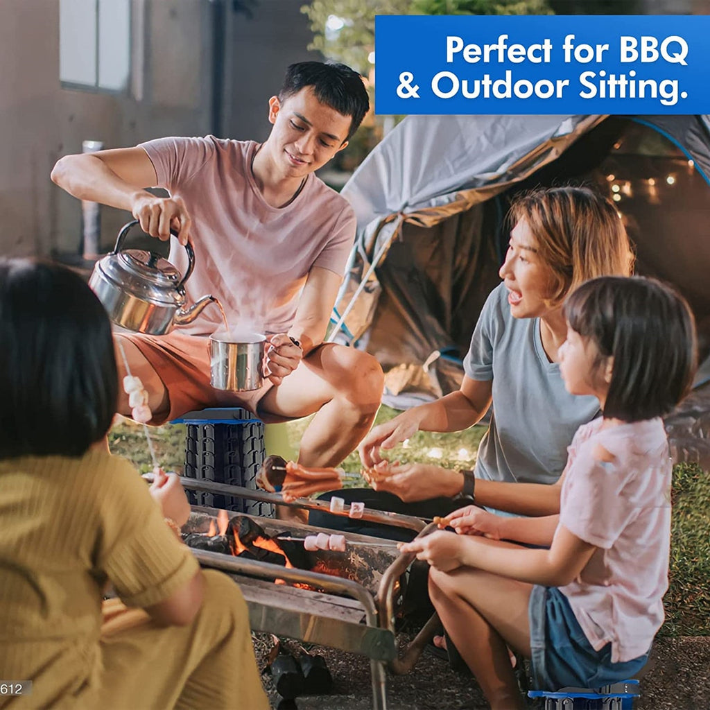 Portable Telescopic Folding Stool Outdoor Camping Retractable Stools for Travel Hiking Beach Chair Foldable Fishing Stool Chairs Folding Chairs & Stools DailyAlertDeals   