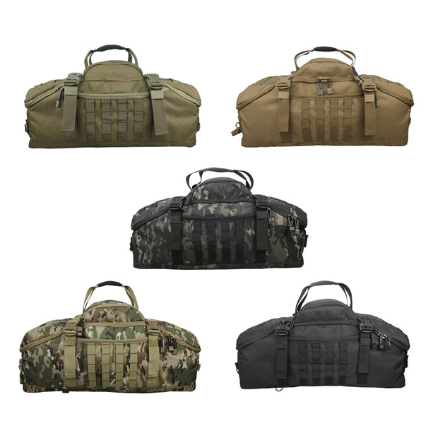 40L 60L 80L Waterproof Travel Bags Large Capacity Luggage Bags Men Duffel Bag Travel Tote Weekend Bag Military Duffel Bag 0 DailyAlertDeals   