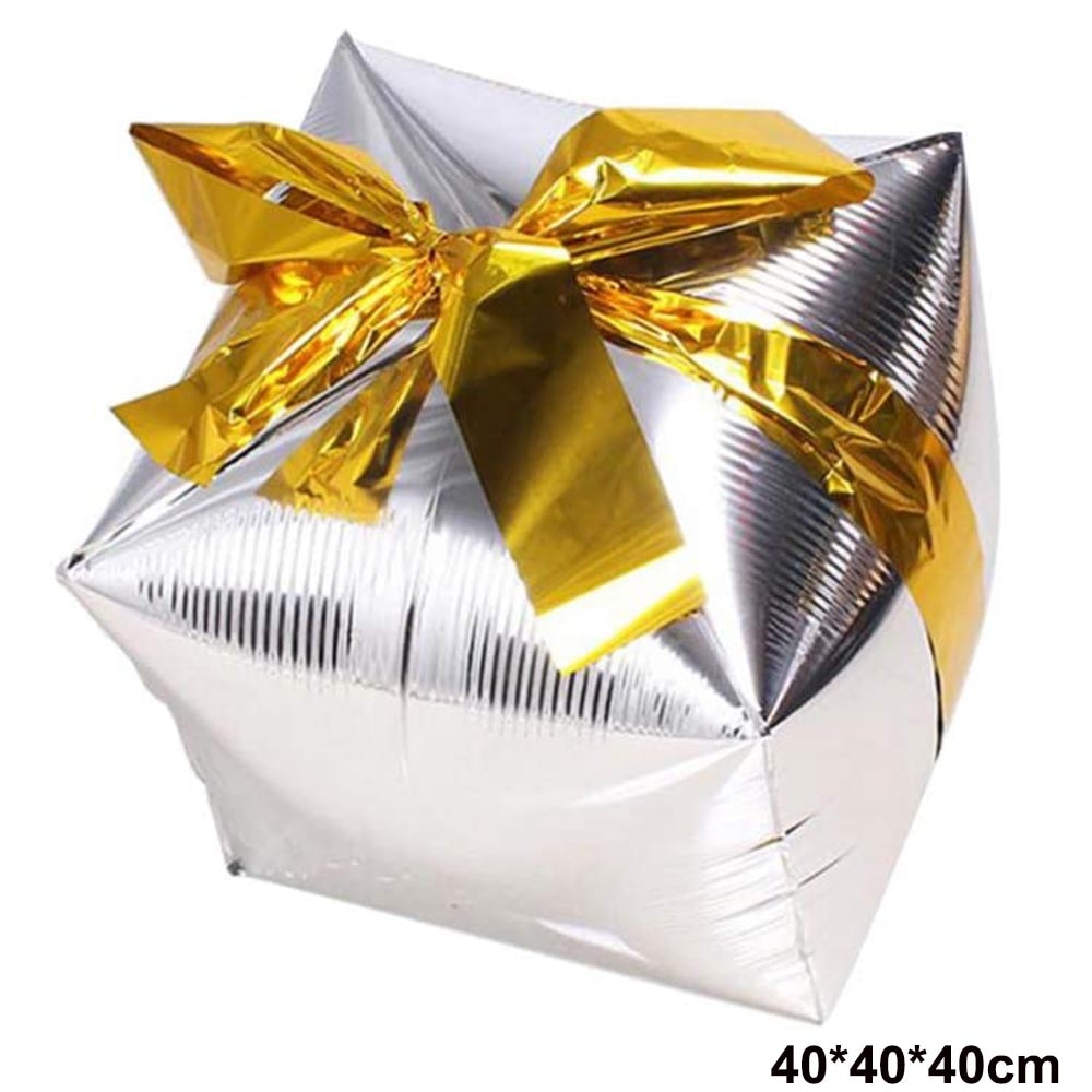 1pc Jumbo Gingerbread Man Foil Balloons Christmas Balloon Xmas Helium Foil Balloon Christmas Party Supplies New Year Decoration Balloons DailyAlertDeals Gift sliver As pitures show 