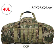 40L 60L 80L Men Army Sport Gym Bag Military Tactical Waterproof Backpack Molle Camping Backpacks Sports Travel Bags 0 DailyAlertDeals 40L OCP China 
