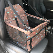 CAWAYI KENNEL Travel Dog Car Seat Cover Folding Hammock Pet Carriers 0 DailyAlertDeals Coffee 40x30x25cm China