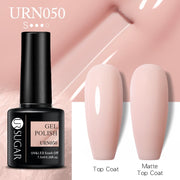 UR SUGAR 7.5ml Dark Purple Gel Nail Polish Soak Off UV LED Semi Permanent Gel Varnishes Manicure Nails Art Matte Top Coat Needed nail polish DailyAlertDeals URN050  