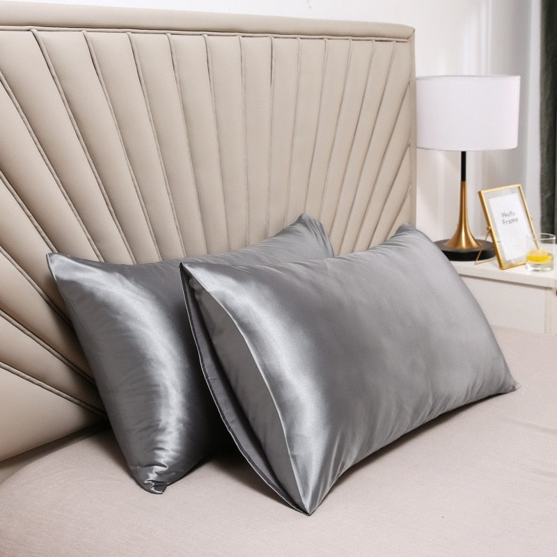 Pillowcase 100% Silk  Pillow Cover Silky Satin Hair Beauty Pillow case Comfortable Pillow Case Home Decor wholesale Pillowcases & Shams DailyAlertDeals   